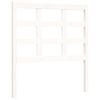 vidaXL Cadre de lit sans matelas blanc 90x190 cm bois de pin massif