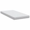 vidaXL Matelas Blanc 60 x 120 cm Tissu jacquard