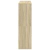vidaXL Cloison de séparation chêne sonoma 100x33x115cm bois ingénierie