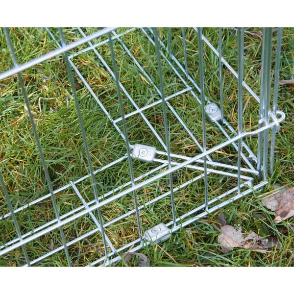 Kerbl Enclos ext&eacute;rieur pour petits animaux avec barri&egrave;re de fuite