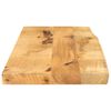 vidaXL Dessus de table 70x30x3,8 cm bord vif bois massif manguier brut