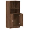 vidaXL Armoire de cuisine ch&ecirc;ne marron 57x41,5x131,5cm bois ing&eacute;nierie