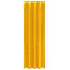 vidaXL Rideaux occultants 2 pcs Jaune moutarde 140 x 245 cm Velours