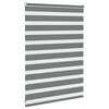 vidaXL Store z&egrave;bre gris fonc&eacute; largeur du tissu 110,9 cm polyester