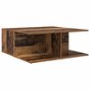 vidaXL Table basse Vieux bois 80 x 80 x 31 cm Bois d'ing&eacute;nierie