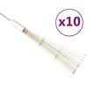 vidaXL Feux d'artifice No&euml;l ext&eacute;rieur 10 pcs Multicolore 20cm 1400 LED