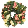 vidaXL Guirlandes de fleurs de Noël 6 pcs rouge vif 250 cm