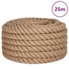 vidaXL Corde de jute 25 m de long 36 mm d'&eacute;paisseur