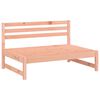 vidaXL Canap&eacute;s centraux de jardin 2 pcs 120x80 cm bois massif douglas