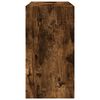 vidaXL Armoire de lavabo ch&ecirc;ne fum&eacute; 63x29x55 cm bois d'ing&eacute;nierie