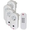 Brennenstuhl Ensemble de commutateurs radio RC CE1 4001 4 pcs