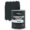 vidaXL Peinture pour meubles Noir 10 x 10 x 12,2 cm Impression murale