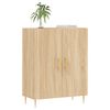 vidaXL Buffet ch&ecirc;ne sonoma 69,5x34x90 cm bois d'ing&eacute;nierie