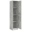 vidaXL Haut Armoire Gris b&eacute;ton 35 x 39 x 168 cm