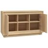 vidaXL Buffet chêne sonoma 102x35x60 cm bois d'ingénierie
