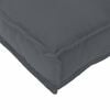 vidaXL Coussin Anthracite 70 x 70 x 12 cm Tissu Oxford