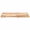 vidaXL Dessus de table rectangulaire 80x60x4 cm bois massif d'acacia