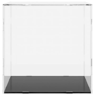 vidaXL Boîte d'affichage transparente 30x30x30 cm acrylique