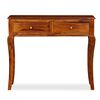 vidaXL Table console Bois massif de Sesham 90x32x76 cm