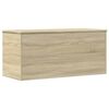 vidaXL Bo&icirc;te de rangement ch&ecirc;ne sonoma 100x42x46 cm bois d'ing&eacute;nierie