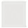 vidaXL Bo&icirc;te de rangement Blanc 55 x 53 x 57 cm Polypropyl&egrave;ne