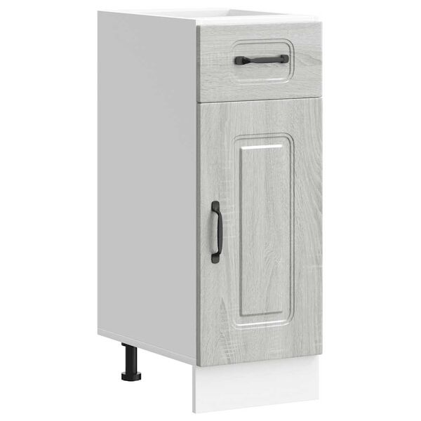 vidaXL Armoire de cuisine Kalmar sonoma gris bois d'ing&eacute;nierie