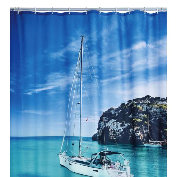 RIDDER Rideau de douche Sailboat 180x200 cm