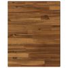 vidaXL Plateau de Table Rectangulaire 40 x 40 x 3,2 cm Carr&eacute;