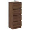 vidaXL Buffet ch&ecirc;ne marron 37,5x35x99 cm bois d'ing&eacute;nierie