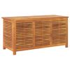 vidaXL Boîte de rangement de jardin persiennes 113x50x56cm bois acacia