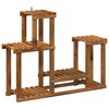 vidaXL Support de Plante Naturel 90 x 25 x 73 cm Bois d'Acacia Massif