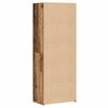 vidaXL Haut Armoire 2 pcs Bois ancien 70 x 42,5 x 185 cm