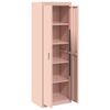 vidaXL Armoire de rangement avec stockage 2 pcs Rose 60 x 40 x 180 cm