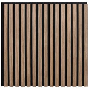 vidaXL Panneaux muraux 8 pc 60,5 x 60 cm Marron