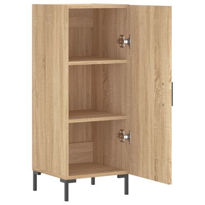 vidaXL Buffet Chêne sonoma 34,5x34x90 cm Bois d'ingénierie