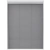 vidaXL Moustiquaire pliss&eacute;e pour fen&ecirc;tre et store Aluminium 60 x 80 cm
