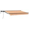 vidaXL Cadre de store manuel avec LEDs 3,5 x 2,5 m