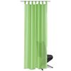 vidaXL Rideau fin Vert pomme 140x175 cm 2 pcs