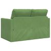 vidaXL Canap&eacute;-Lit Vert clair 204 x 122 x 60 cm Velours