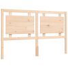 vidaXL Cadre de lit sans matelas 160x200 cm bois massif