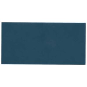 vidaXL T&ecirc;te de lit murale 12 pcs Bleu 30 x 15 cm Velours