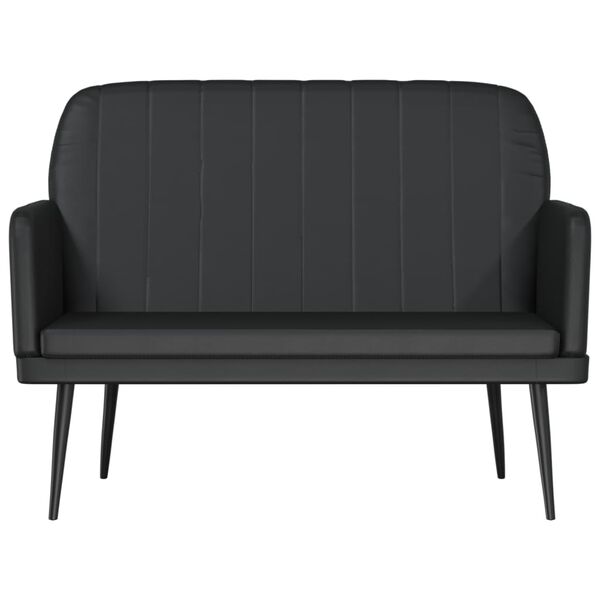 vidaXL Banc Noir 107x80x81 cm Similicuir