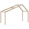 vidaXL Toit de lit pour enfants 203x95,5x142 cm bois de pin massif