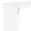 vidaXL &Eacute;tag&egrave;res cube murales 4 pcs blanc 30x15x30 cm