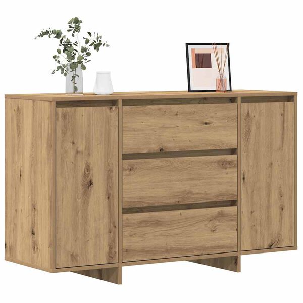 vidaXL Buffet Ch&ecirc;ne artisanal 120 x 41 x 75 cm Bois d'ing&eacute;nierie