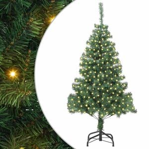 vidaXL Sapin de No&euml;l Vert 180 cm PVC