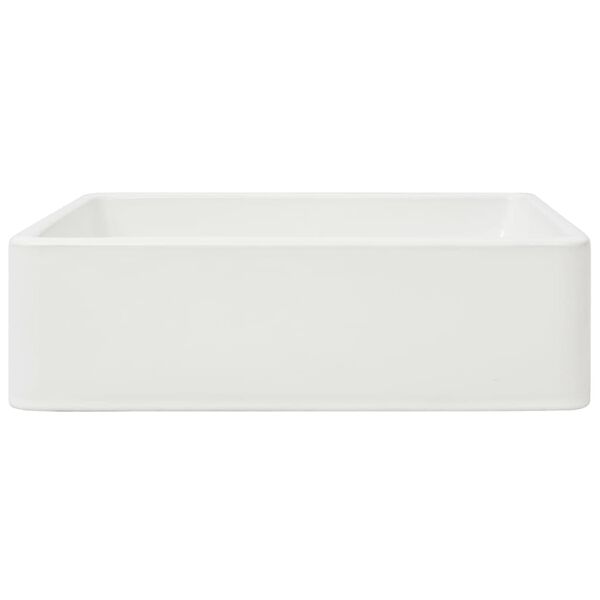 vidaXL Lavabo C&eacute;ramique Blanc 41 x 30 x 12 cm