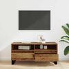 vidaXL Meuble TV avec tiroir Bois Ancien 100 x 34,5 x 44,5 cm