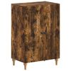 vidaXL Cabinet &agrave; chaussures ALKMAAR 59,5 x 39,5 x 90 cm Ch&ecirc;ne fum&eacute;