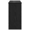 vidaXL Stand de clavier Ch&ecirc;ne noir 100 x 32 x 64 cm Bois d'ing&eacute;nierie